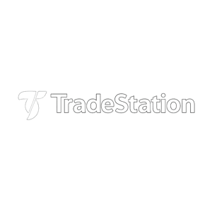 TradeStation logo white