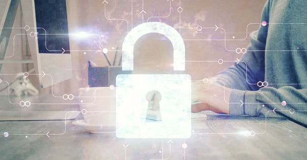 Data security lock computer
