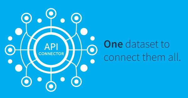 API connector: one dataset to connect them all