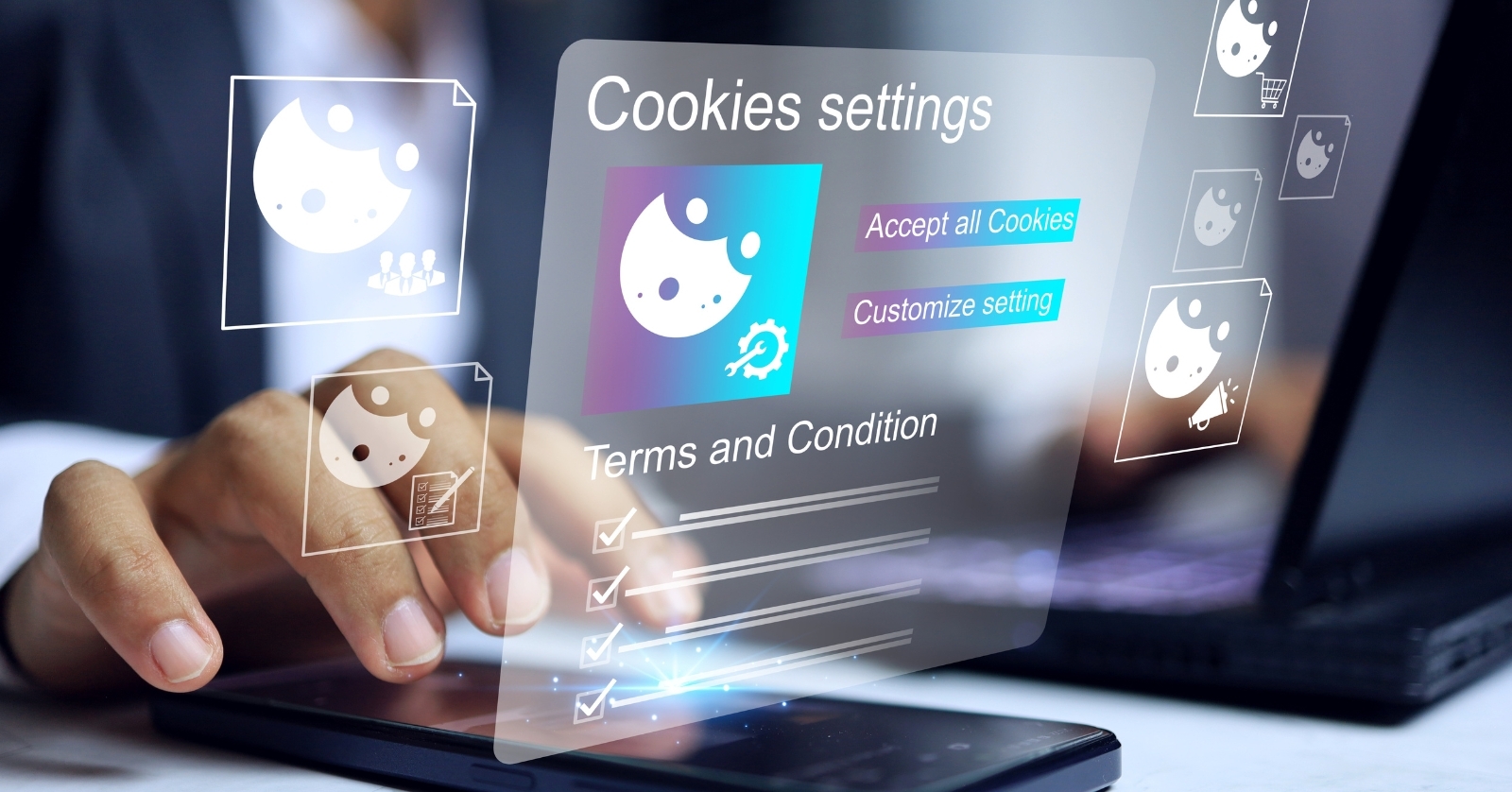 What is a first-party cookie?