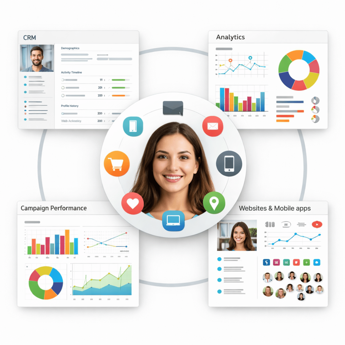 Digital identity and profile analytics